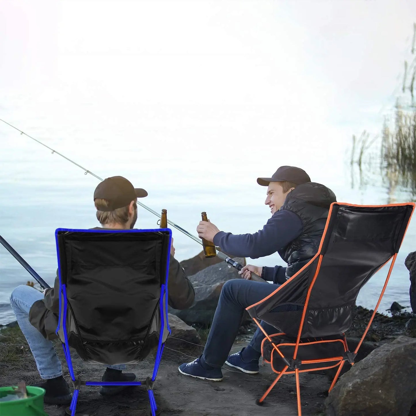chaise pliante camping pĂȘcher amis