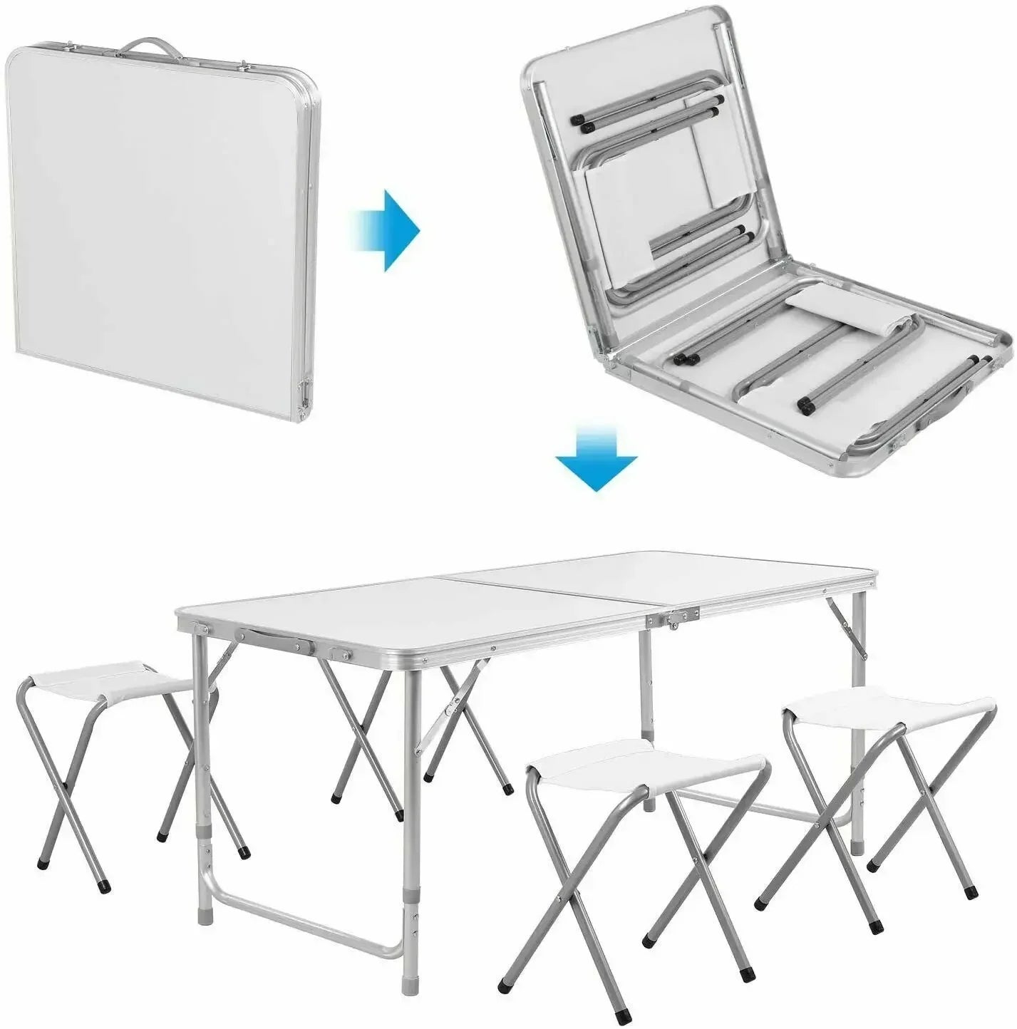 ensemble table pliante camping