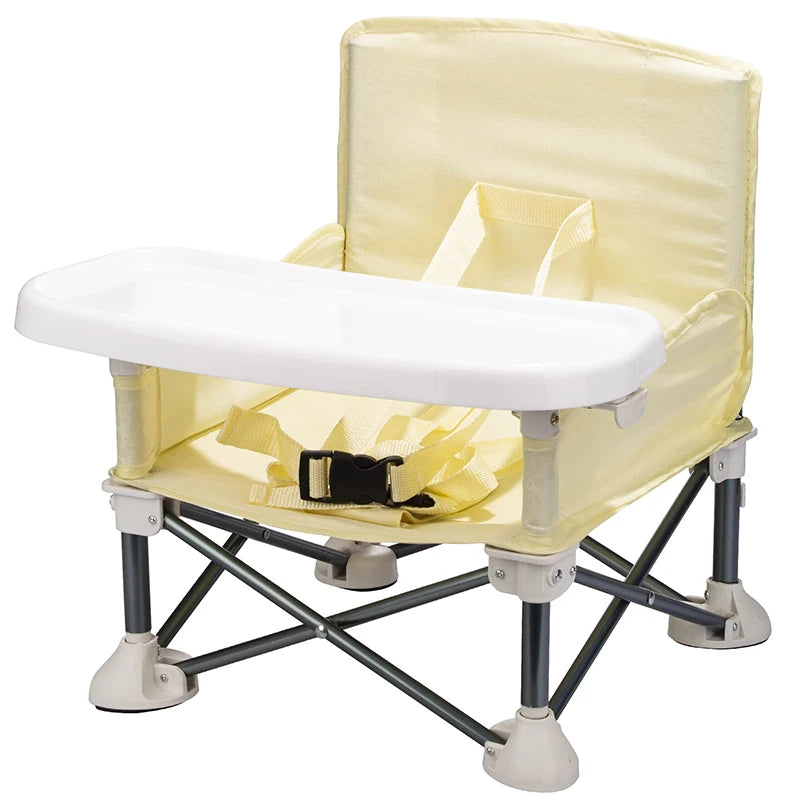 chaise-de-camping-bébé-jaune