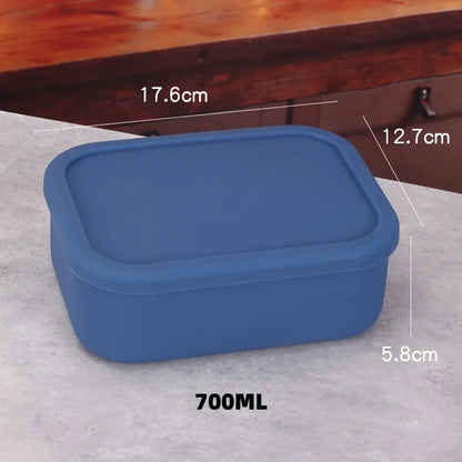 boite repas silicone bleu 700ml