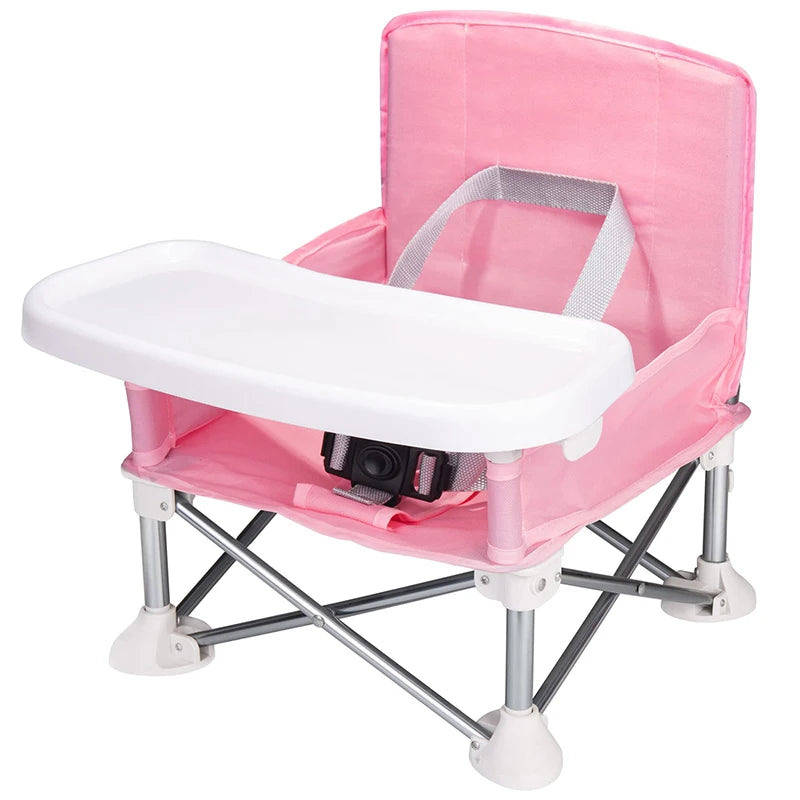 chaise-de-camping-bébé-rose