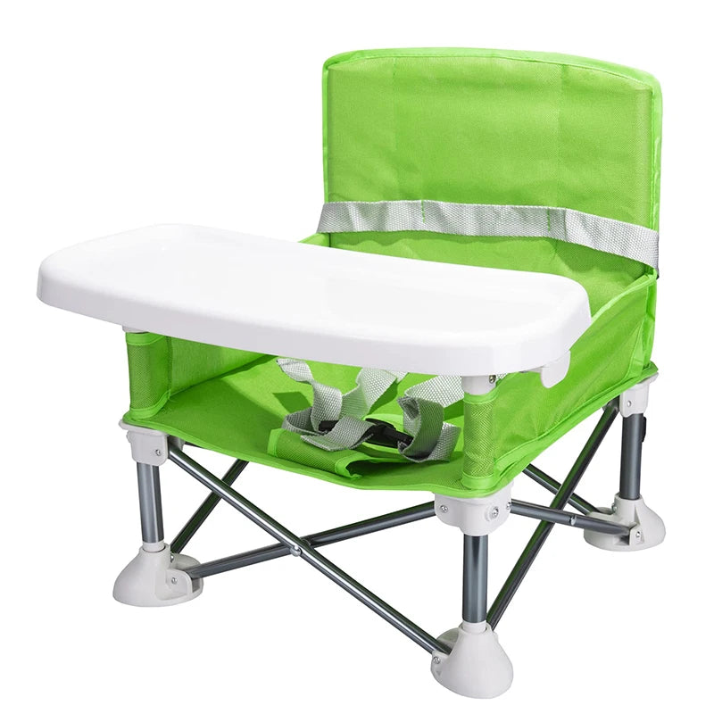 chaise-de-camping-bébé-verte