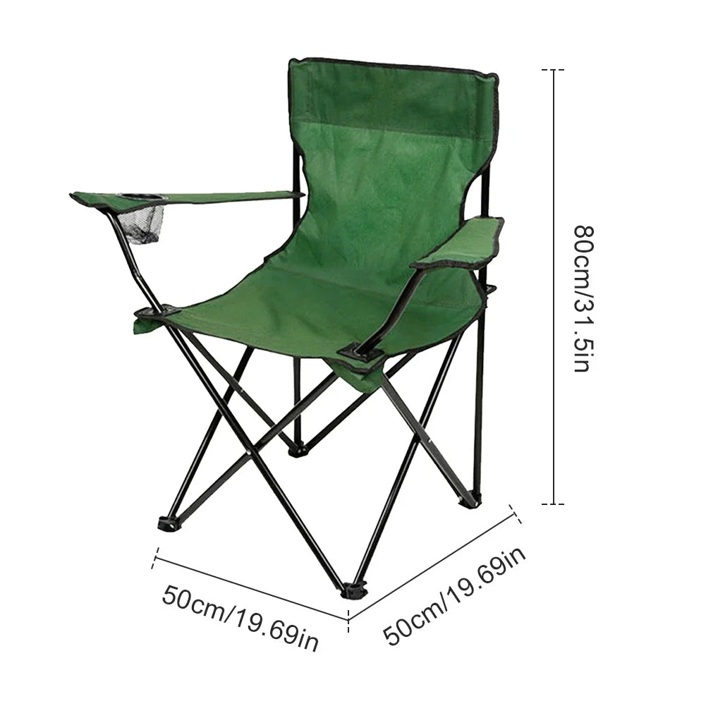 chaises-de-camping-verte