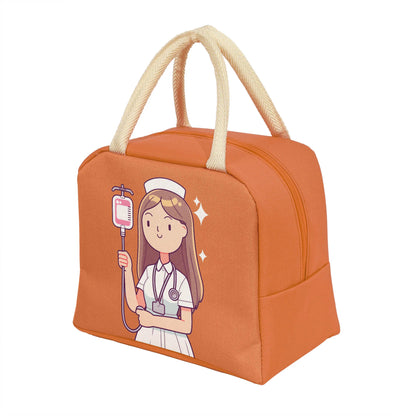 sac-isotherme-repas-infirmière-orange